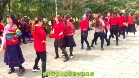 公园跳一曲双人对跳《一起走天涯》请你欣赏