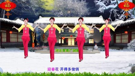 新春广场舞《红红吉祥年》动感32步附教学