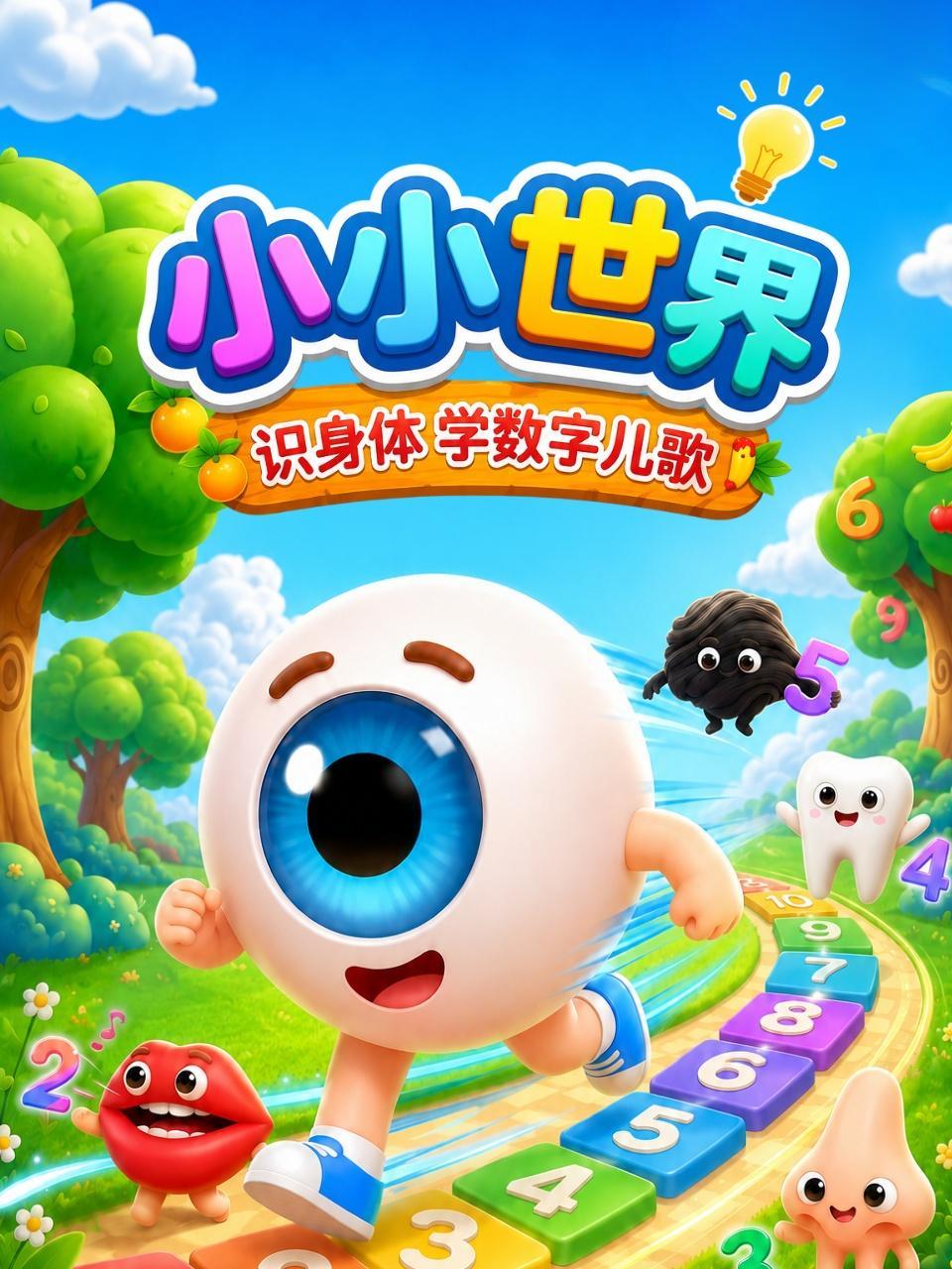 小小世界：识身体学数字儿歌