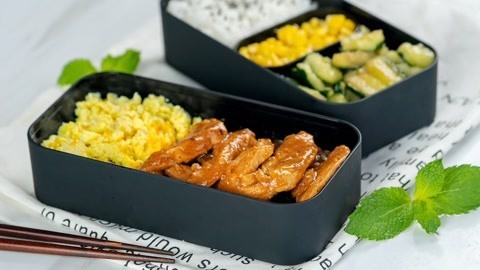 罐头小厨 亲子鸡便当，低脂健康