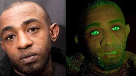 能给坏人贴标签的喷雾喷到身上就发光