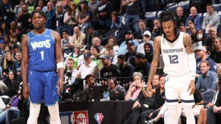 2021-2022赛季NBA集锦 莫兰特三双率队26分逆转 灰熊2-1夺回主动权