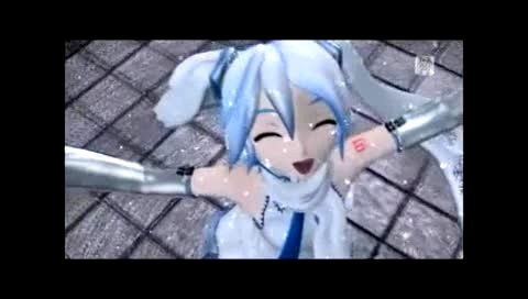 初音未来 白雪 饭制版-初音未来 (初音，miku)