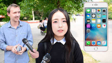董新尧恶搞 用iPhone6假冒iPhone7整蛊采访路人 35