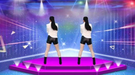 玫香广场舞《你跳舞的样子是最美》背面演示