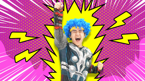 小朋友你想拥有超能力吗