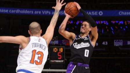 2021-2022赛季NBA集锦 兰德尔17+9 伯克斯21+5 哈利伯顿21+8 尼克斯大胜