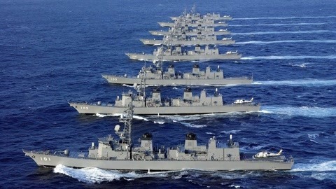 环球火力点 为提高对东海的警戒及监视能力 日本将引入22艘新型护卫舰