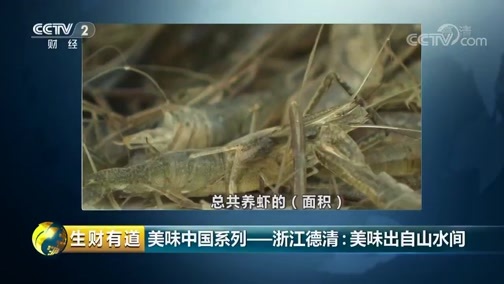 生财有道 《生财有道》 20190122 美味中国系列——浙江德清：美味出自山水间