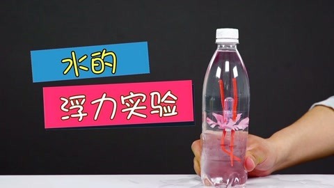 玩疯了之方大手不吃鱼 水的浮力实验