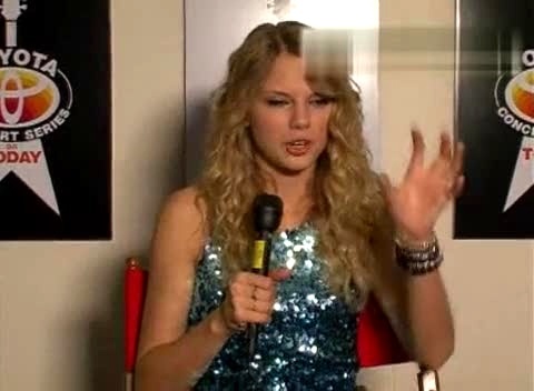 Taylor Swift Rockefeller Plaza Behind The Scene 2009-Taylor Swift (泰勒·斯威夫特)