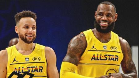 NBA热辣资讯 库里回应詹姆斯想和自己打球言论：我现在很好