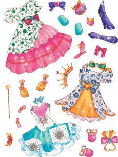 魔法公主换装贴贴乐