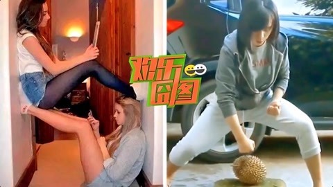 欢乐囧图 彪悍妹子防狼手册必杀技