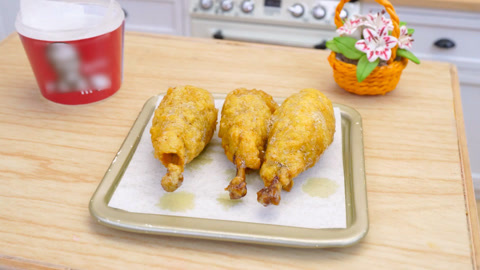 香脆炸鸡腿