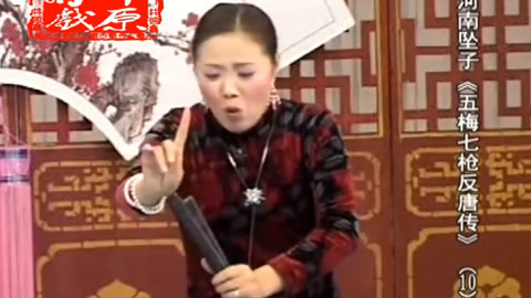 河南坠子 坠子《五梅七枪反唐传》