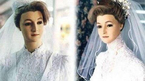 算命先生便利店 婚纱店模特竟是店主女儿干尸？和真人一样血管清晰可见