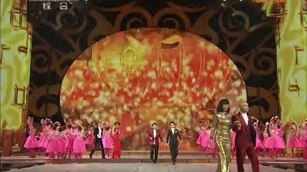 中央电视台春节联欢晚会 2012 歌曲《欢乐中国年》主持人