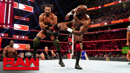 WWE RAW 2019 【RAW 04/01】阿波罗对安德烈上绳赛很有信心