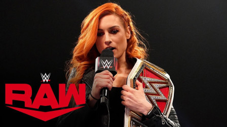 WWE RAW 2019 【RAW 12/23】贝基为约战明日华 憋出日语