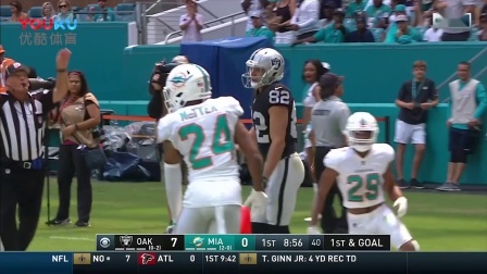 【NFL第3周比赛集锦】突袭者20-28海豚