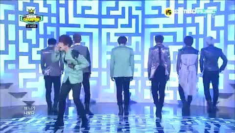 IU kiss&cry 爱情停止时 & Doradora - MBC Music Show!Champion现场版 12/05/01-U-Kiss (UKiss)