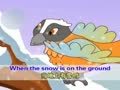 少儿英语口语故事大全 当地上有雪时