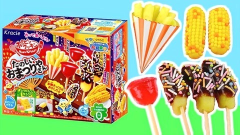 玩具益趣园 日本食玩DIY节日小吃