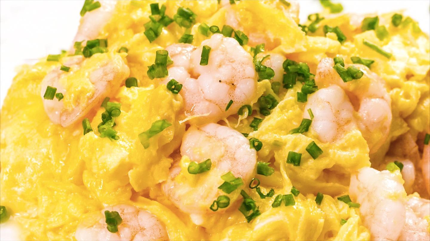 达人厨房 美食台｜滑蛋虾仁