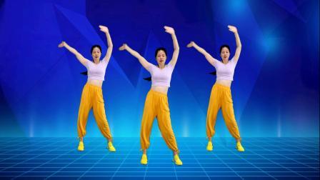 零基础健身操，瘦肚子瘦手臂《你给的幸福dj》