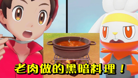 酷爱精灵宝可梦 第一季 老肉做黑暗料理技术一流！谁想看我做饭视频来着？