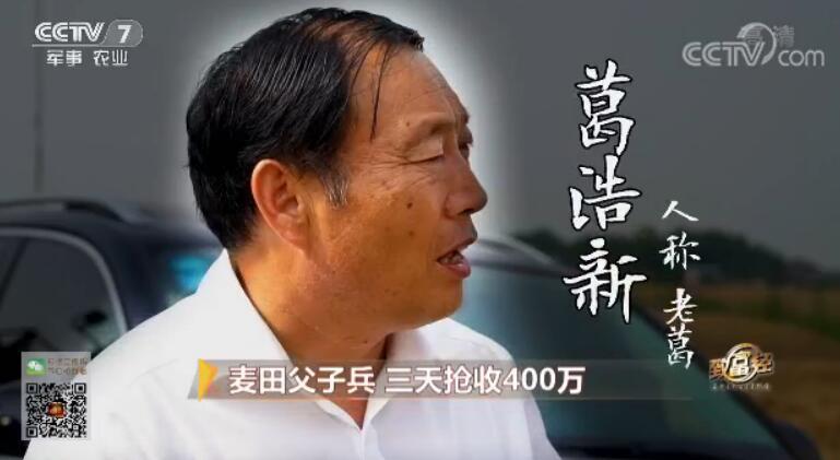 致富经 [致富经]麦田父子兵 三天抢收400万 20180709