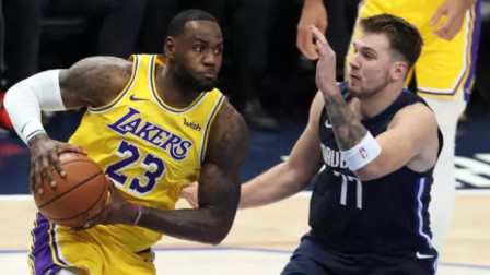NBA流言收割机 詹皇东契奇齐轰30+三双，湖人加时逆转独行侠取四连胜