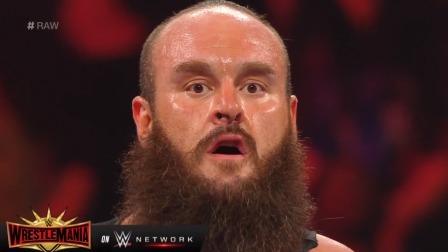 WWE RAW 2019 【RAW 04/01】人间怪兽横扫两名无辜路人