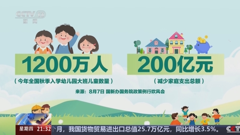 新闻1+1 《新闻1+1》 20250807 推行免费学前教育，意味着什么？