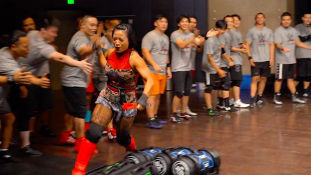 WWE在中国 2019WWE中国之星选秀 幸运粉丝到场零距离观摩