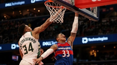 2021-2022赛季NBA集锦 NBA常规赛-比尔30+8 字母哥29+18 奇才力克雄鹿