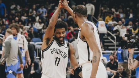 2021-2022赛季NBA集锦 杜兰特23+5 庄神13+11 欧文11+6 篮网胜热火