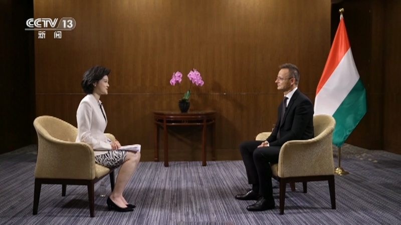 高端访谈 《高端访谈》 20230623 专访匈牙利外长西雅尔多