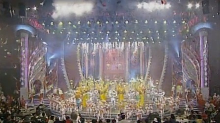 央视1999春晚 舞蹈表演《玉兔迎春》，欢欢喜喜过大年