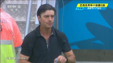 我爱世界杯 2014巴西世界杯 霍华德头球被挡回 托马斯补射进球踢进自己在本次世界杯的第四粒球