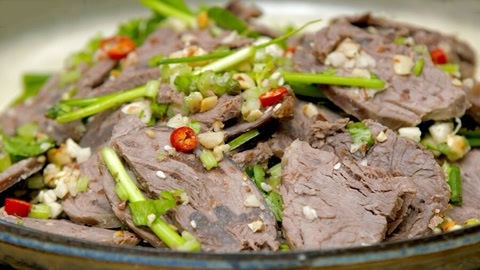 达人厨房 美食台 干拌牛肉