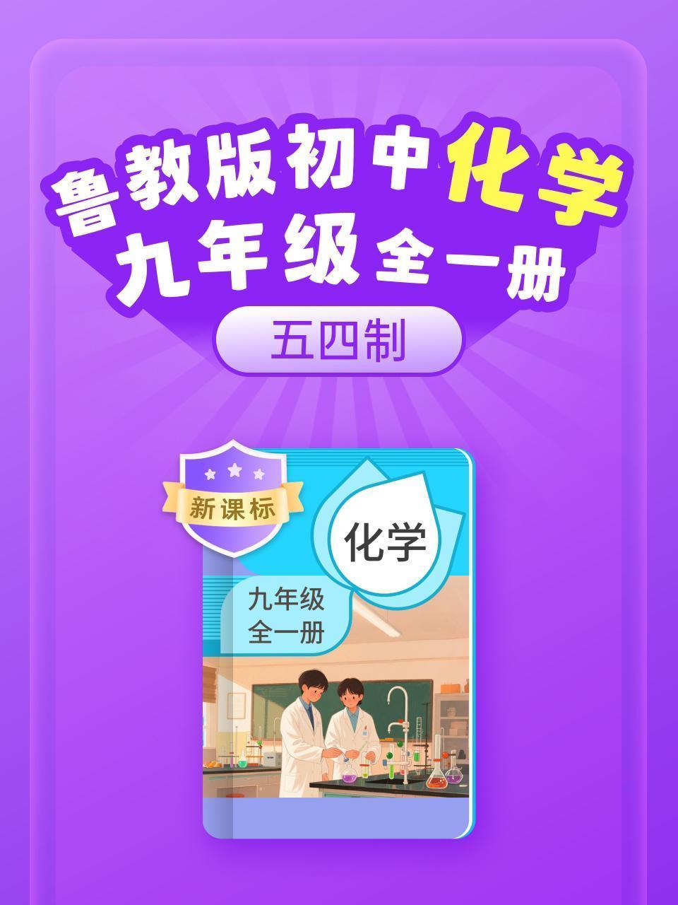 新课标 鲁教版初中化学九年级全一册（五四制）
