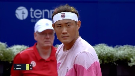 【全场回放】张之臻2-0科博利 2024ATP500汉堡站 男单第二轮