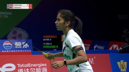 【全场回放】尤杯小组赛B组 泰国VS马来西亚 女单：革通2-0蕾莎娜