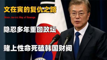 史记文学社第三季 文在寅的复仇之路，隐忍多年重回政坛，赌上性命死磕韩国财阀