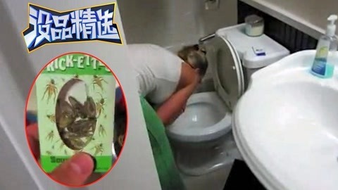 没品精选 恶搞女友吃蟑螂事后狂吐
