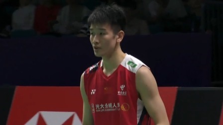 【全场回放】汤杯小组赛A组 中国VS韩国  男单：李诗沣2-0李伦圭
