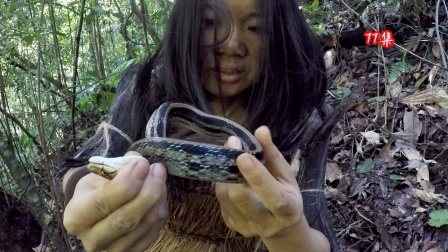 极限生存100天77集，一条偏爱蛋类的小蛇
