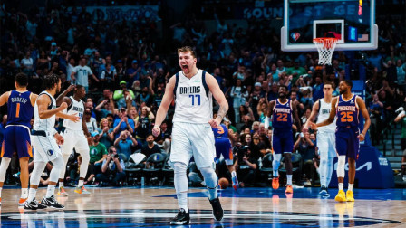 2021-2022赛季NBA集锦 东契奇26+13 布伦森28+5 布克18+6 独行侠射日